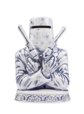 现货铁桶双枪香炉家用盘香摆件NEIGHBORHOOD SUPPL Ned KELLY香薰