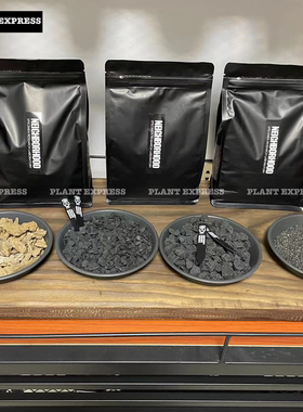 NEIGHBORHOOD块根植物黑色铺面石多肉化妆沙透气颗粒盆栽装石头