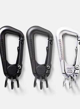 NEIGHBORHOOD CARABINER KEYHOLDER多功能锌合金挂件钥匙扣登山扣
