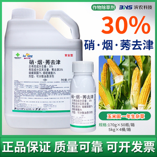滨农科技30%硝烟莠秀去津玉米地苗后除草专用剂农用农药正品