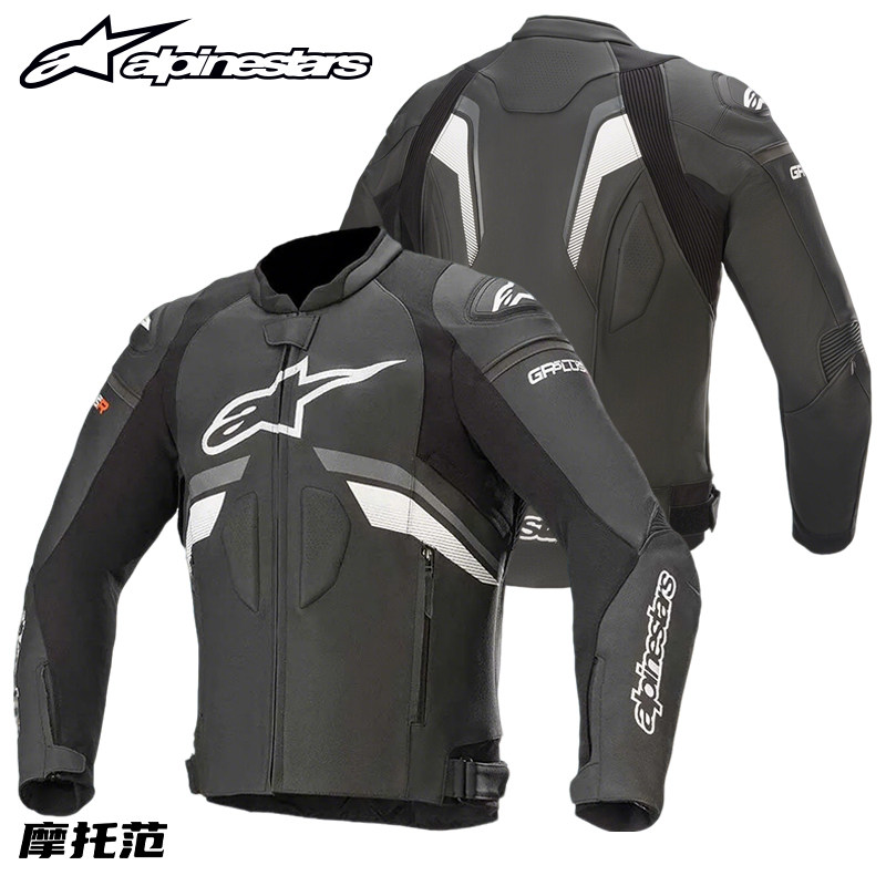 A星摩托车骑行皮衣 机车赛道骑行服原 装进口真皮赛车服防护防风
