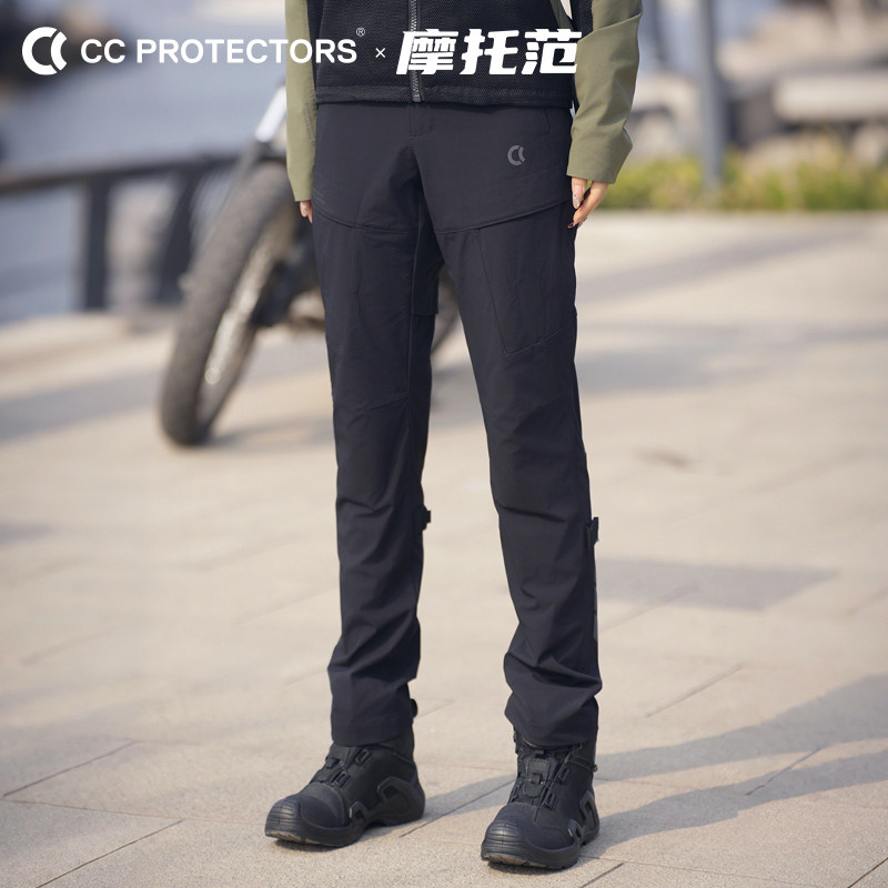 CC摩托车骑行裤春夏机车骑行防护裤子男女25新品CE护具透气防摔