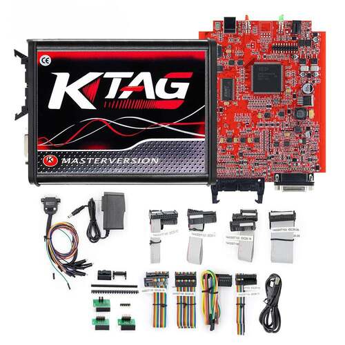 跨境KTAG Master ECU Programmer v7.020 可联网 不限点数