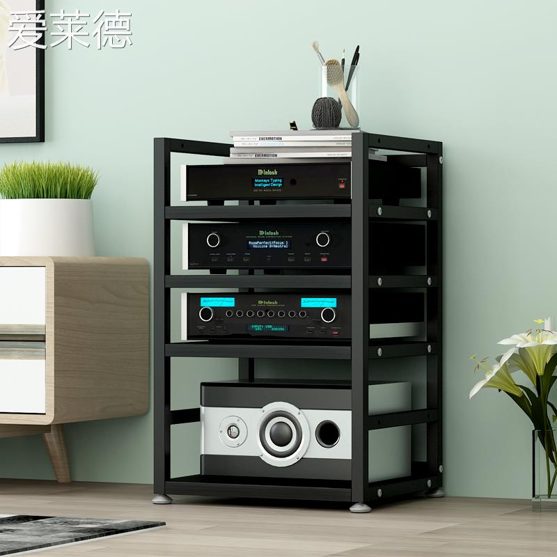 爱莱德层高可调节功放机柜多层音响支架胆机CD发烧器材设备架家用可移动