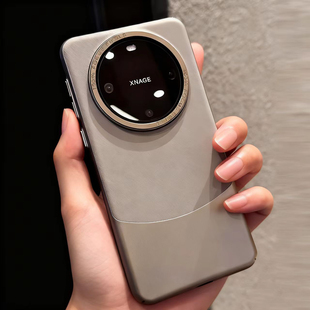 适用华为mate80pro+手机壳轻奢高档皮质mete70高级感小众mate60pro防摔男女情侣壳mate50外壳拼色时尚高级感