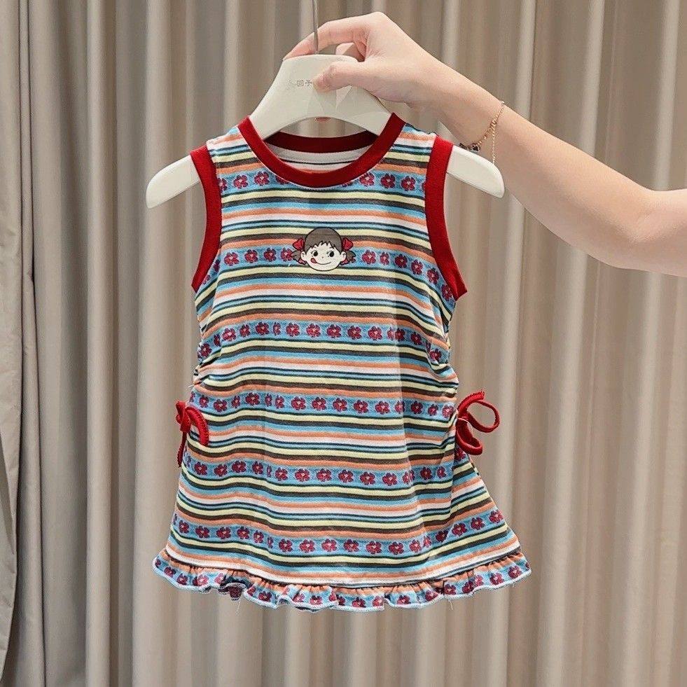 一岁女宝宝满周岁礼物衣服女童宝宝背心裙2025夏季卡通蝴蝶结洋气,女装/女士精品,连衣裙,淘宝优惠券,粉丝福利购,淘宝优惠卷