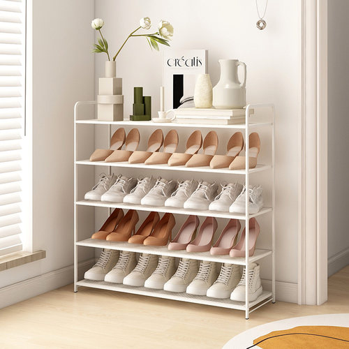 速立普家用门口大容量铁艺鞋架子