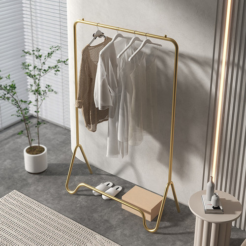 简易北欧铁艺收纳原创晾衣架