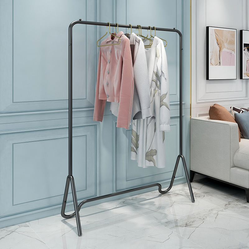 简易衣架衣帽架落地ins网红