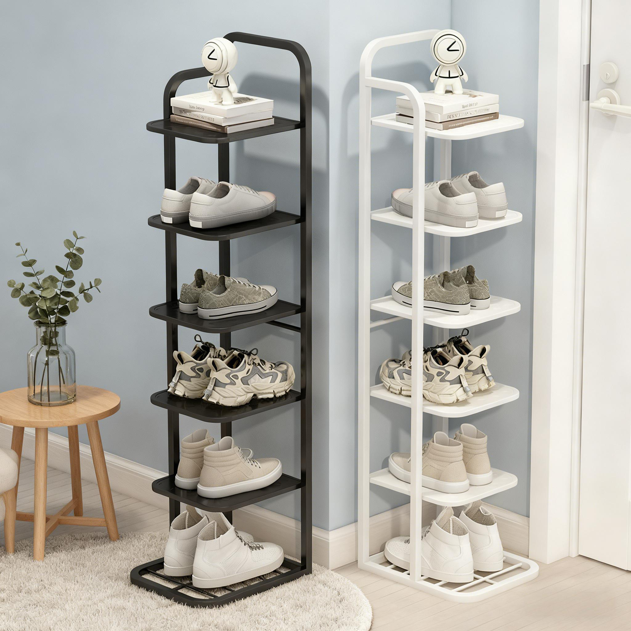 速立普家用多层入户门口窄小鞋架