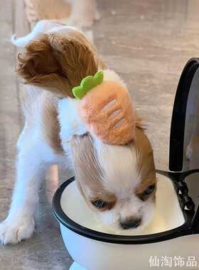 狗狗发圈比格犬发圈头绳创意狗狗头绳力耳朵通风清洁家用