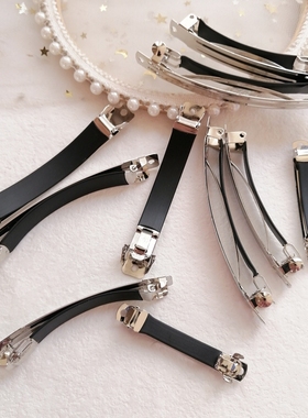 韩国发夹两三片式防滑套弹簧夹DIY发饰品手工制作材料