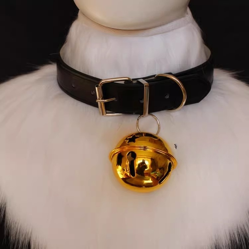 furry款项kig兽装项圈个性脖颈喵喵链子皮革装扮福瑞性感女仆