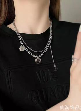 儿童街舞爵士舞潮酷锁骨链男孩