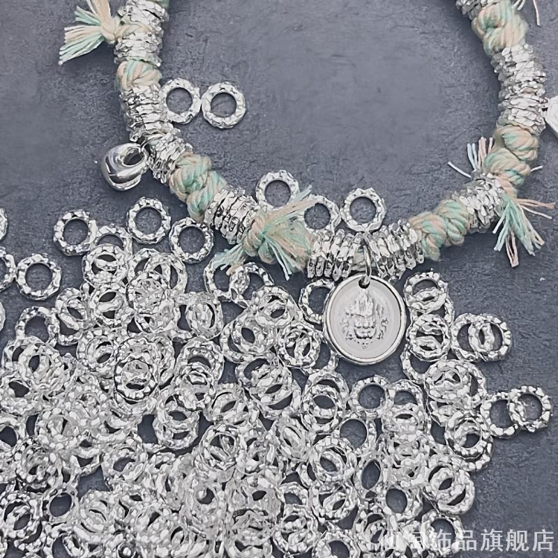 手链盘缠配件手串手绳镀银文玩