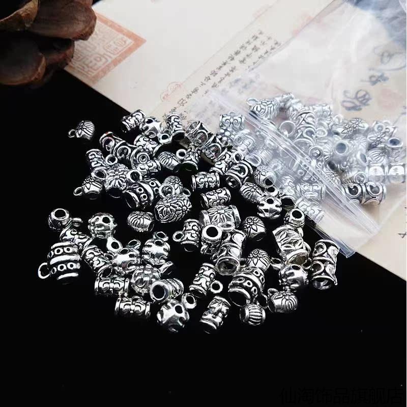 50g亚克力彩色散珠子盲盒福袋diy手工串珠项链手链材料手机链配件