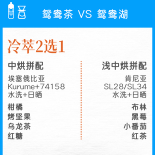 热膨胀|冷萃豆2款|埃塞阿多斯西达摩肯尼亚日晒水洗拼配手冲咖啡