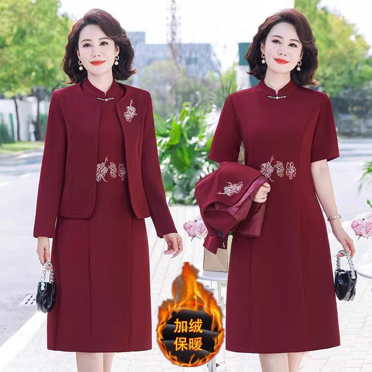 结婚宴礼服喜婆爸妈旗袍