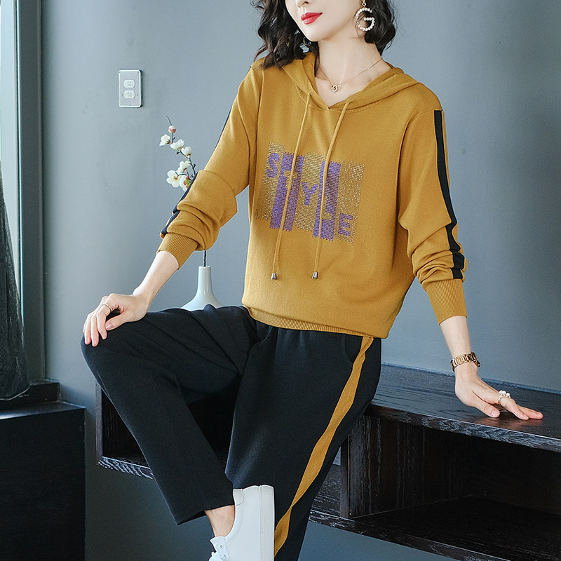 名牌运动服卫衣休闲套装