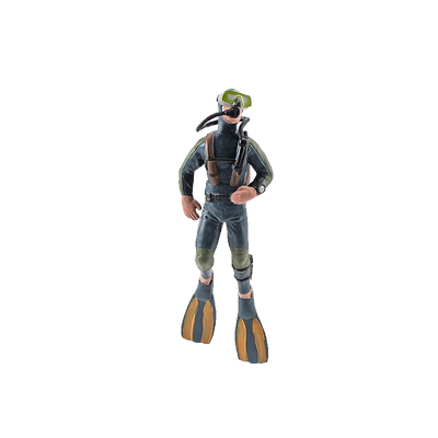 鱼缸造景潜水员探险员