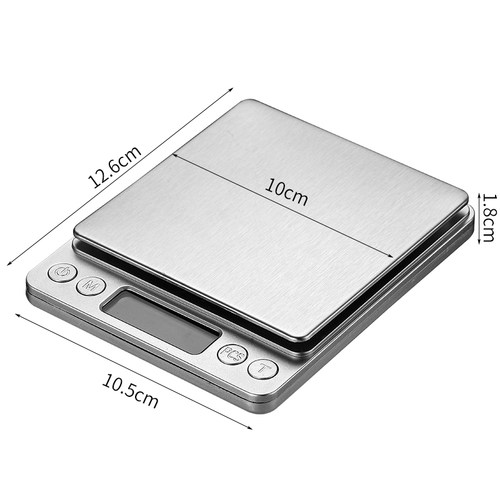电子秤奶茶店专用料理秤烘焙秤家用秤克重数度高精度0.1g商用迷你