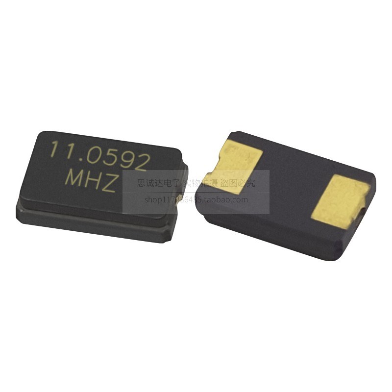 5032贴片无源晶振2P脚8M/10/11.0592/12/16/20/24/25/27/30/32MHZ