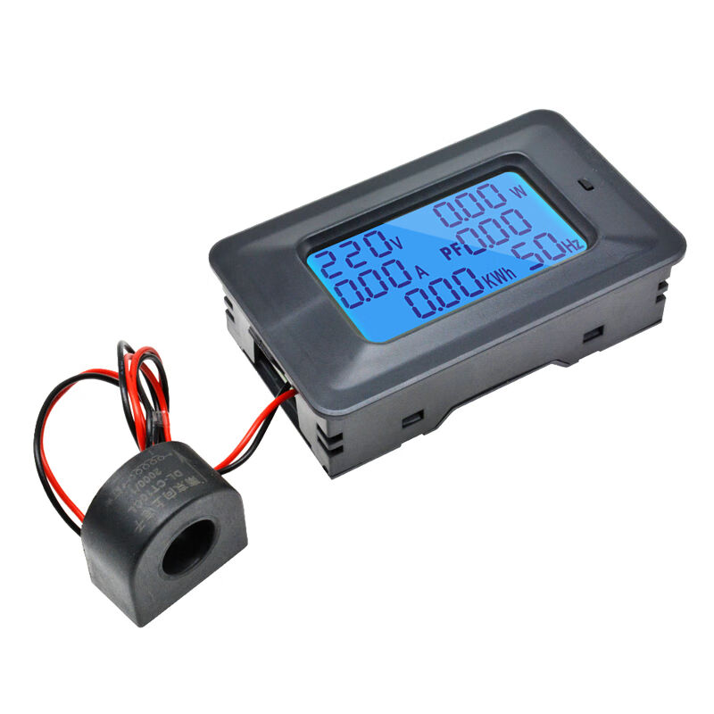 交流电AC110-250V220V电压电流功率表头电源频率电子测量电表20A