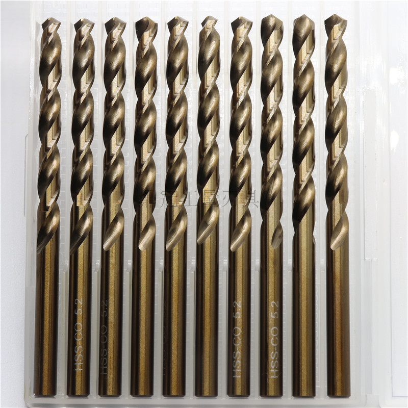 含钴钻 含钴直柄麻花钻 不锈钢钻头 0.5 0.6 0.7 0.8 0.9 1 2.7mm