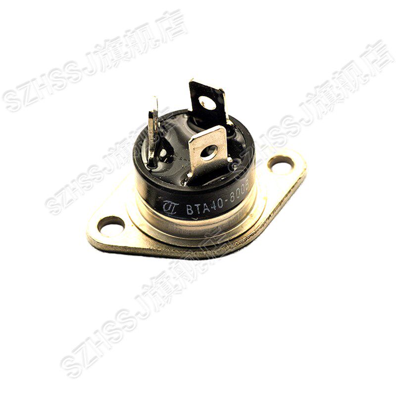 双向可控硅 BTA40-800B 40A/800V RD91 BTA40800B 直插3脚