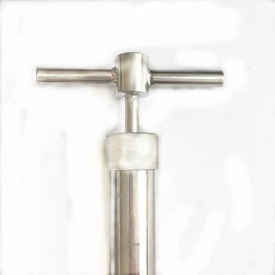 304316新款液体取样器抽拉式高温粘稠石油针筒式移液管不锈钢材质