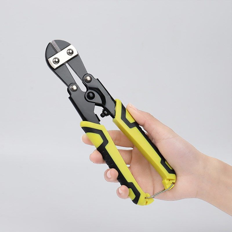 小号迷你断线钳铁丝钳鹰嘴钳剪花杆冬青绿铁丝剪刀钳圆头