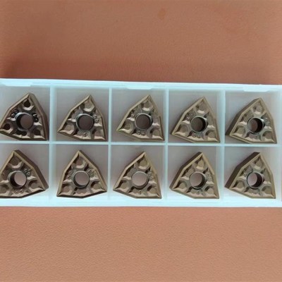 不锈钢高温合金刀片 桃型WNMG080408-BF双O面断续车削TNMG三角