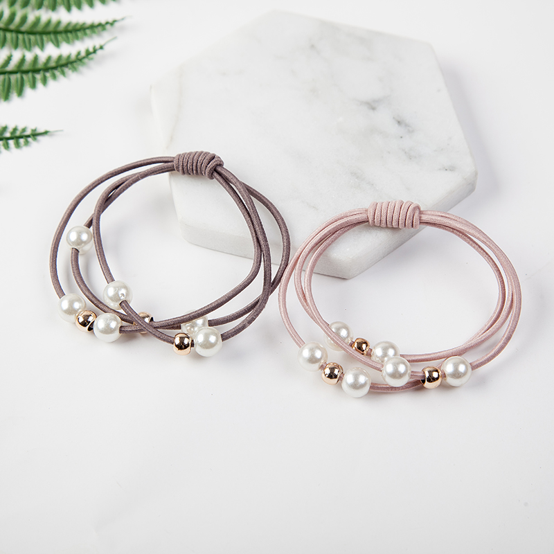 高弹力头绳粗皮筋女扎头发绳