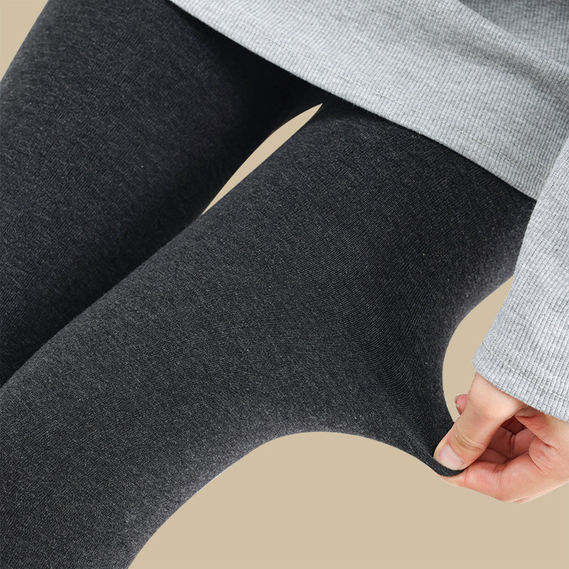 平纹灰色打底袜胖mm大码不掉档200斤显瘦薄绒2025新款春秋连裤袜