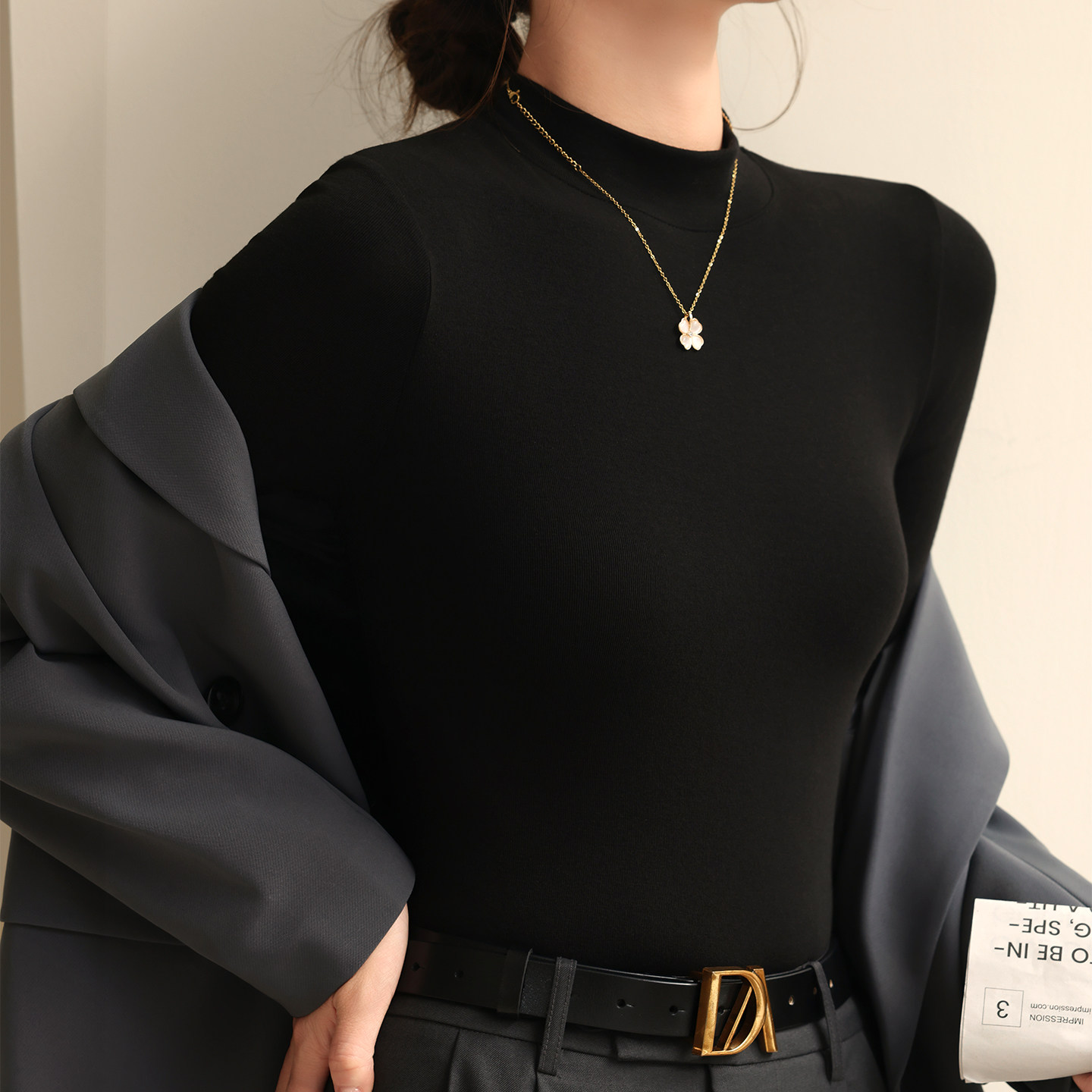 【内搭保暖神器】内搭打底衫女