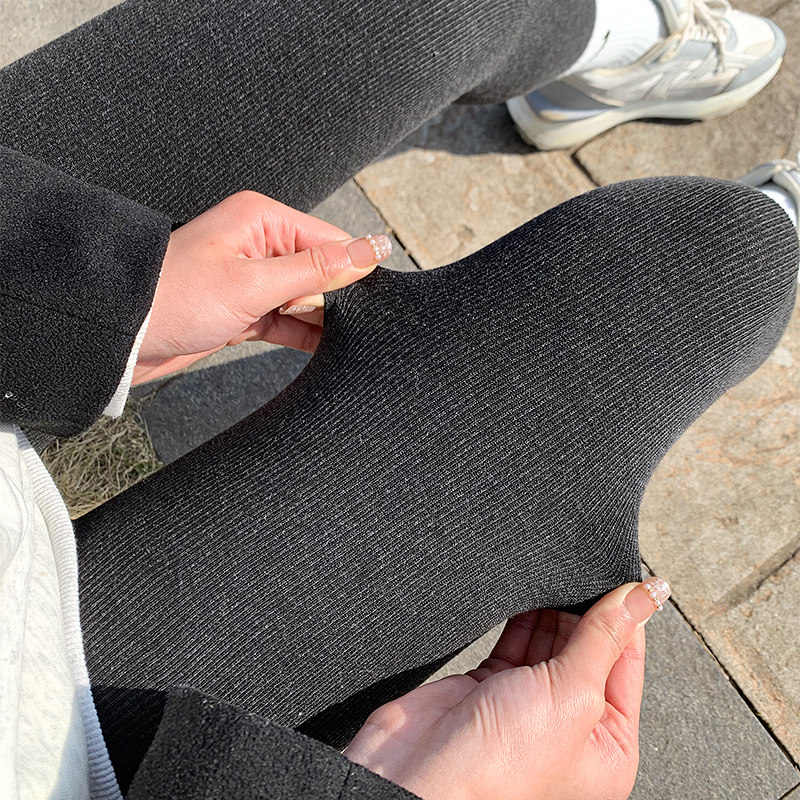 特厚灰色打底裤秋冬女螺纹竖条纹加绒加厚外穿2025新款黑色打底袜,女装/女士精品,打底裤,淘宝优惠券,粉丝福利购,淘宝优惠卷