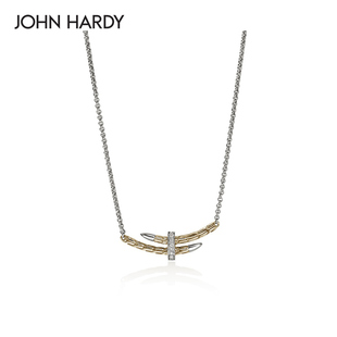 14K金配银镶钻项链 Spear 原创设计 Hardy John