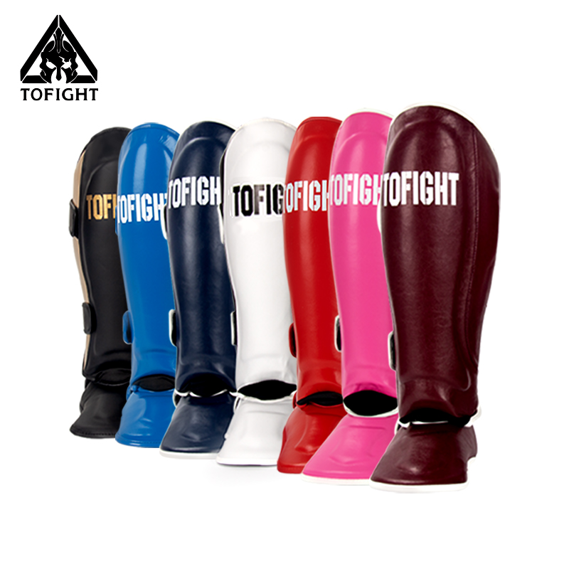 泰拳护腿散打自由搏击连脚背护胫