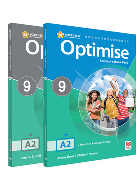 【原版进口】麦克米伦出版社Optimise 9/10/11/12 学生书含练习册YLE/KET/PET考试少儿英语