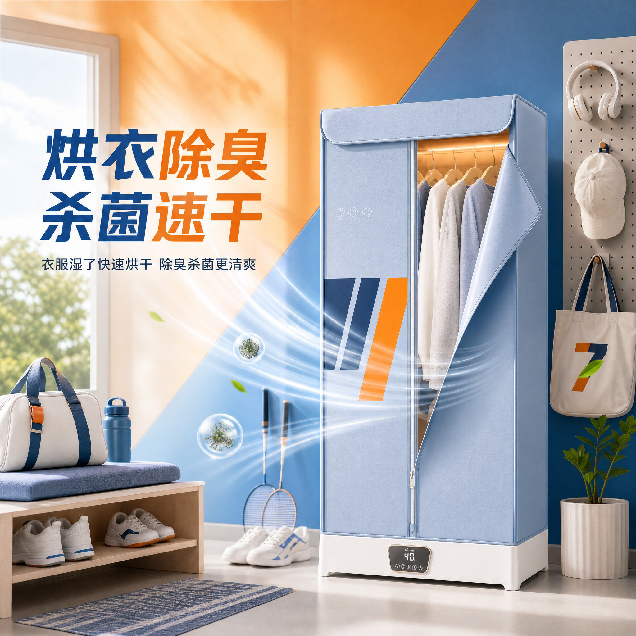 大容量速烘烘干机3DMAX立体热风