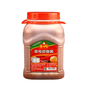 粤师傅壹号蒜蓉酱3kg 商用大桶餐饮装厨房拌食面饺子调味酱