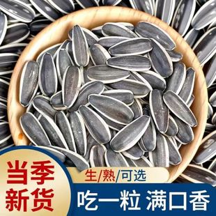 生瓜子葵花子散装5斤新货葵花籽瓜子炒货新鲜现炒大粒原味熟瓜子