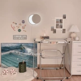 Гонконгская живопись Nordic Ins Big Sea Decorative Painting Bool и морская спальня для прикроватной росписной студии художественной студии