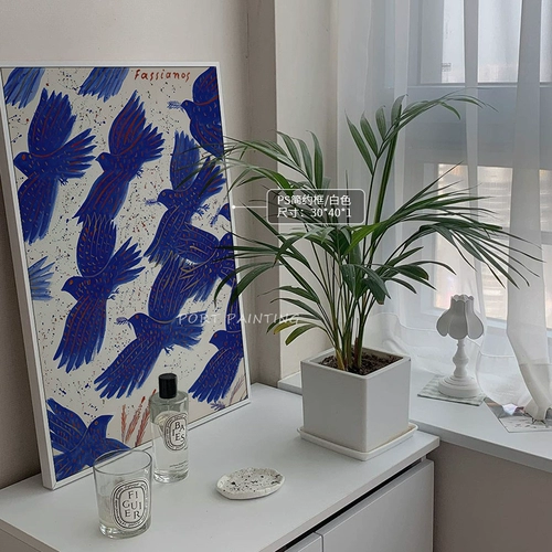 Гонконгская живопись Nordic Modern Simple Simple Kleyin LAN RAINGIN