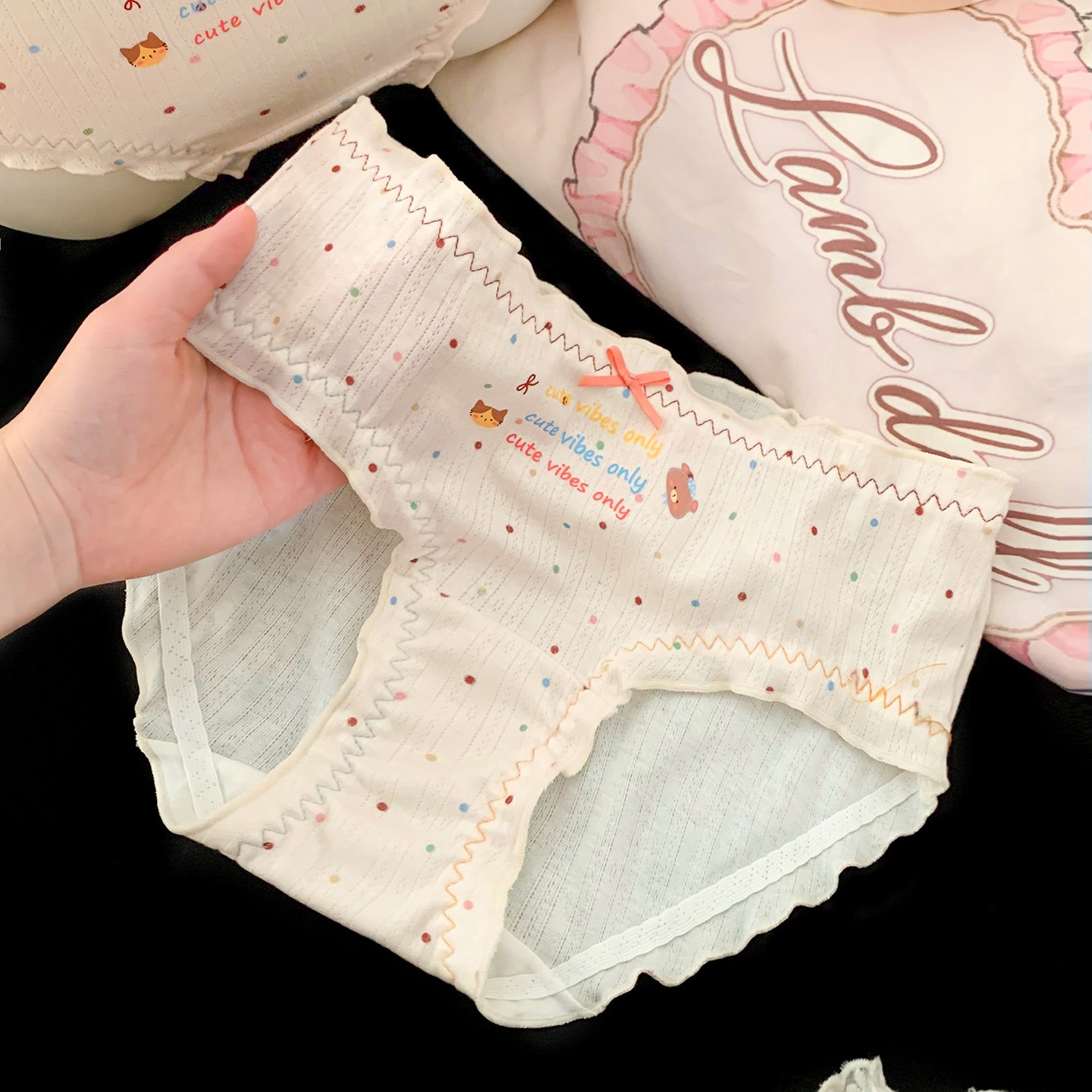 颜值与舒适并存的甜美感内裤