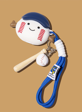 棒球适用魔音beatsstudiobuds保护套索尼wf-1000xm5蓝牙耳机壳beats studio buds保护壳降噪豆5代xm5可爱卡通