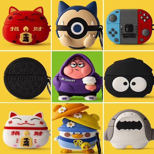 适用于oppoencox2保护套oppoencox蓝牙耳机套oppo enco x2保护壳硅胶X男女oppox2充电盒防摔oppoX可爱encox2