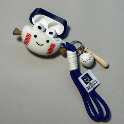 可爱棒球适用小米Redmibuds8pro保护套红米buds6pro蓝牙耳机壳buds6青春版buds5pro硅胶buds4pro防摔充电仓盒