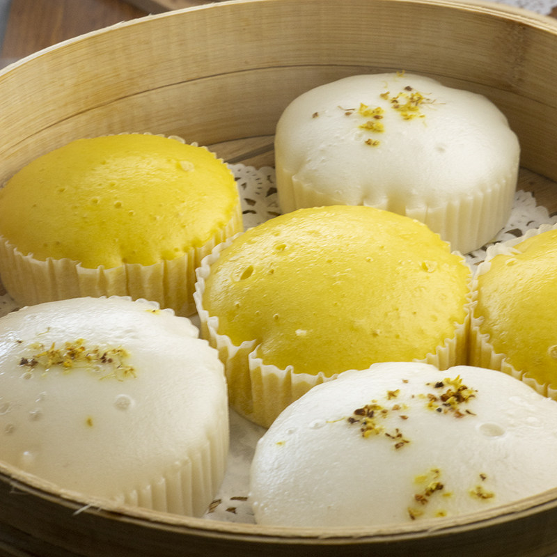 早餐半成品传统手工酒酿南瓜桂花米糕米馒头水塔糕蒸软糯小米发糕