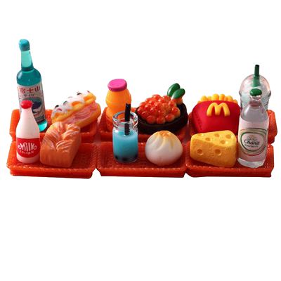 微缩食玩超市小盲袋日本网红迷你